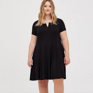 New Torrid Super Soft Knits Black Dress Size L
